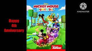 Happy 4th Anniversary To Mickey Mouse Funhouse