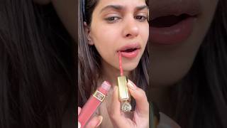 Trying NEW Dolce & Gabanna Creamy Matte Lipstick #shorts #shortsfeed #makeup #beauty #dolcegabbana