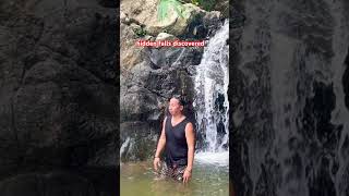 hidden falls discovered #shortfeed #shortvideo #quicktrip #nature #adventuretravel #waterfall #short