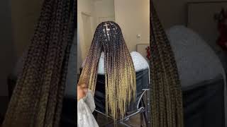 MEDIUM KNOTLESS BOX BRAIDS TUTORIAL | CLOSE UP PLAIT
