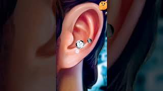 ASMR| ear pimple blackhead care/ Ear cleaning#shortvide#viral video