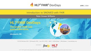 Peter Groves Williams - Introduction to SNOMED with FHIR | DevDays 2024