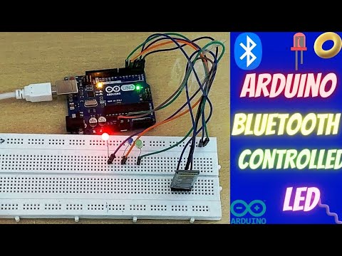 Arduino Uno HC-05 Bluetooth Controlled LED using Mobile