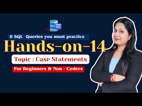 SQL Handson 14/25: Case Statements - Store Management SQL Project  #sqltutorial #dataanalytics #SQL