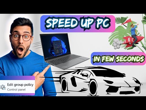Speed Up PC | Boost CPU | Group Policy Editor  | @techverz