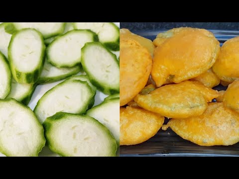 ಹೀರೇಕಾಯಿ ಬಜ್ಜಿ | Ridge gourd pakoda | Snack recipe in kannada