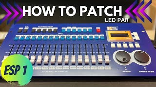 Kingkong 256A dmx controller How to patch Led par Big Dipper LP001#arunsounds_oneK