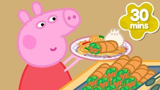 Peppa's CHEEKY Chinese Buffet 🥢🥟 | Peppa Pig Tales 2025 Full Episodes | 30 Minutes