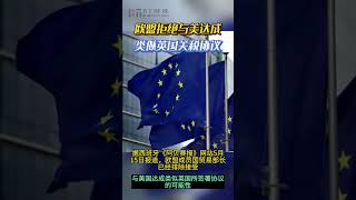 欧盟拒绝与美达成类似英国关税协议