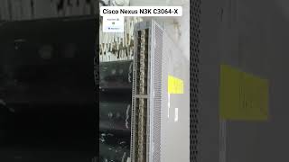CISCO NEXUS 3064-X, 40g and 10G Switch All SFP #cisconexus #cisconetworking #ciscoswitch #XiCoTech
