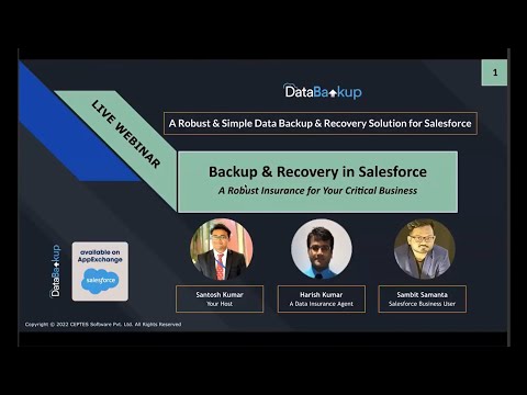 Backup & Recovery in Salesforce  A Robust Insurance for your Critical Business