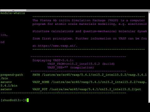 HPC 101 Training: HPC applications (Material Science)