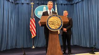 California governor Gavin Newsom responds to Trump's border emergency declaration