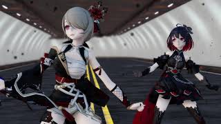 [Honkai MMD]-KDA pop/stars
