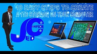 10 EASY STEPS TO CREATE A 1TB STORAGE ON YOUR COMPUTER FOR FREE WITHOUT AN APP