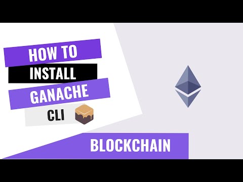 HOW TO INSTALL GANACHE CLI