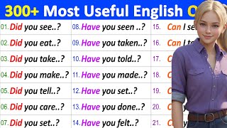 🔥100 question answers to speak English Easily and Fluently / B1 English Listening Practice
