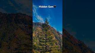 A hidden village among the mountains.#himachalpradesh #kullu #nature #manali #trending