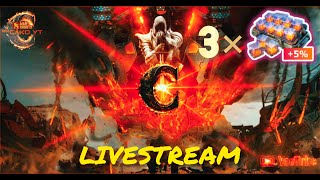 GET READY for LIVESTREM-3❌️3 D-games GIVEAWEY (750d-games garantiude prize) #warrobots  #warrobot
