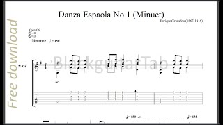 Guitar Classic: Danza Espanola No.1 (Minuet) - Enrique Granados