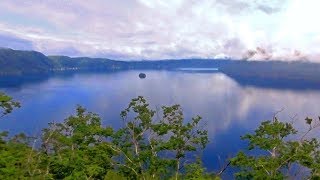 日本北海道弟子屈町摩周湖第一展望台最高點觀景平台 Lake Mashu Teshikaga, Hokkaido (Japan)
