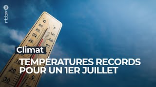 Belgique : record de température battu pour un 1er juillet - RTBF Info