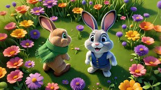 Three Naughty Bunnies Hide in Shoes | Funny Bunny Song | Nursery Rhymes and Baby Songs