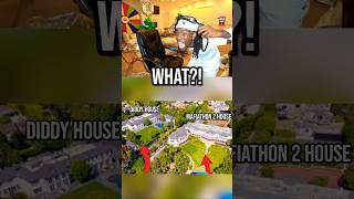 Kai Cenat Realises His Mafiathon 2 House Is Next To Diddy House 💀😭