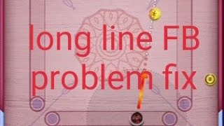 Carrom pool long line aim fb problem fixed #siddugamingcarrom