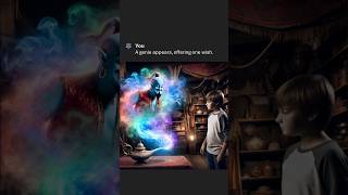 Lucas Finds a Genie! #ai #aiart #chatgpt