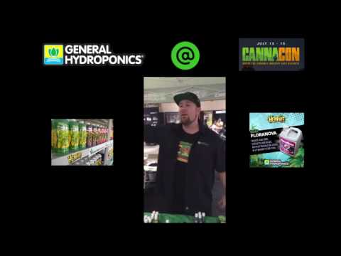 General Hydroponics @ Cannacon Boston 2017