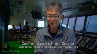 IODP Expedition 405 "JTRACK: Co-chief scientist - Shuichi Kodaira"