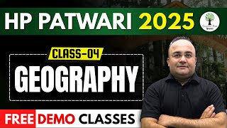 HP Patwari 2025 | FREE Demo Classes | Geography by Uttam Sir | Class-04