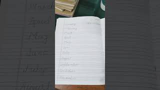 January to december #monthname #english #vocabulary #englishspeaking #learnenglish #viral