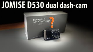 JOMISE D530 4k dash cam unboxing and a quick review.