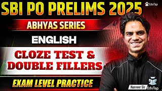 SBI PO Free Online Classes 2025 | SBI PO Prelims English Cloze Test & Double Fillers Mock Questions