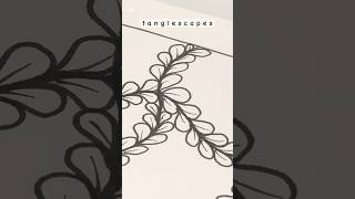 #arttherapy #tanglescapes #doodleart #tangleart #zentangleart #zentanglepatterns