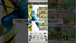 Mui Goku who? #dragonballlegends #dblegends #dbl #muigoku