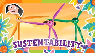 🌱 WIND ENERGY: How does wind become energy? l Sustentability -  Earth to Luna