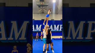 Dream camps always letting live my allstar dreams🤪 #allstar #dreamcamps #cheer #stunt #athletes