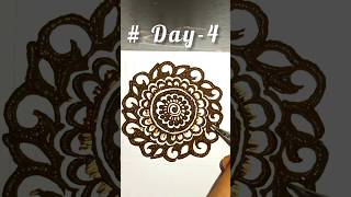 🥰15 Days Mehandi Challenge #day_4 #youtubeshorts #shortvideo #trending #viralvideo #shorts #short