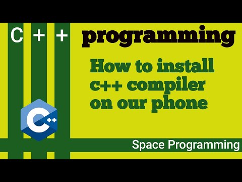 How to install cpp compiler in our phone