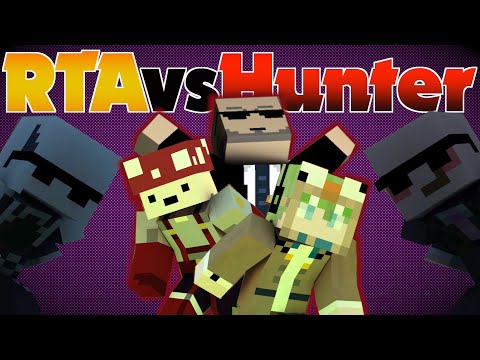 【マイクラ】RTAネザー探索中に妨害チームに場所バレ！？はたして逃げ切れるのか！？【RTAvs Hunter】