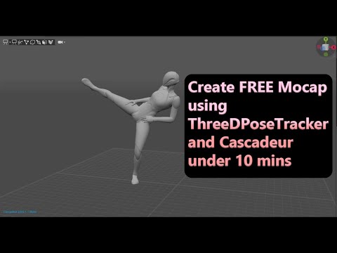 FREE Mocap Animation for UE5 in 10 Minutes [OUTDATED, Only applies for Cascadeur 2023.2.1 or below]