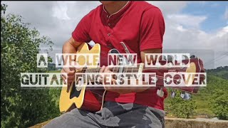 A whole new world (Guitar fingerstyle cover)/ZAYN,Zhavia Ward(End Title)(From  Aladdin)