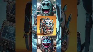 AI FUTURISTIC SCHOOL BAG - #ai #ai2024 #shorts #aifuturetrends #aifuture #aifun #aiisfun