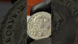 PALERMO. Carlo di Borbone (1734-1759). 4 Tarì 1755. AG (g 9,00). Sp. 108; MIR 574; Gig. 42. RRR