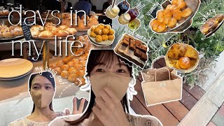 Eng sub)days in my life @Japan, BAKERY( popular in Tokyo) so great salt butter bread , CUT MY BANGS