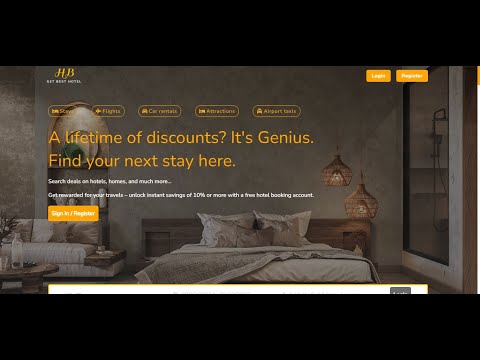 Full-Stack Hotel Booking website completed demo video #fullstack #hotelbooking #mern #react