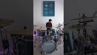 My 1st Drums, the Maxtone drum set, is now HYBRID! 😱🥁 #drums #drummer